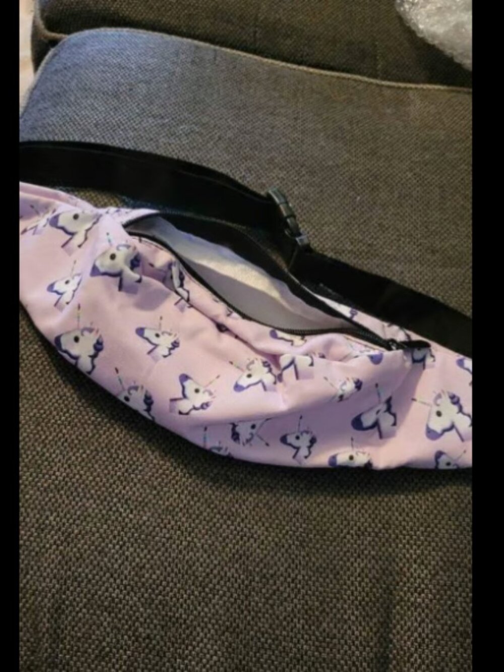 Girls unicorn fanny pack